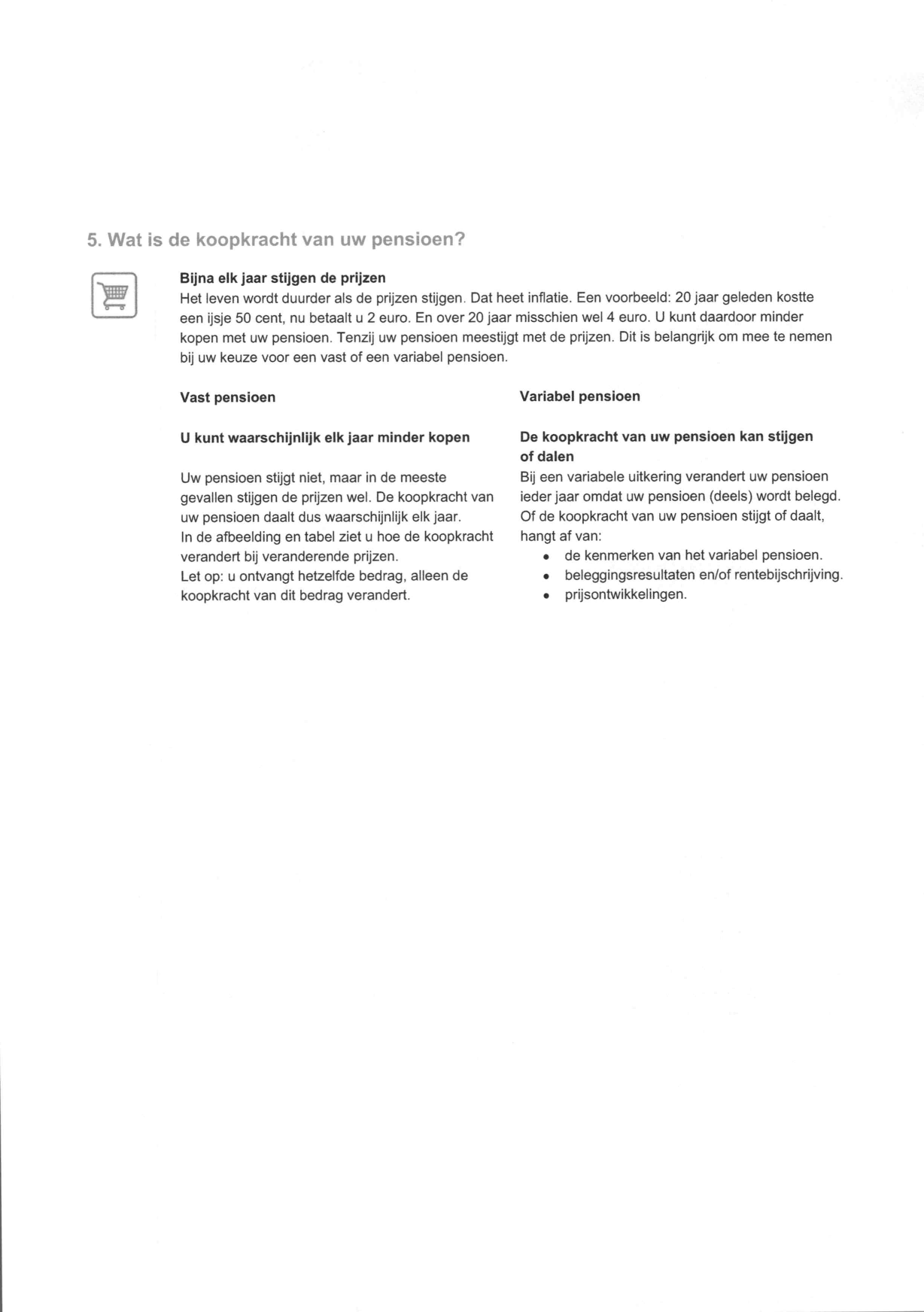 Pension Purchasing Power Comparison