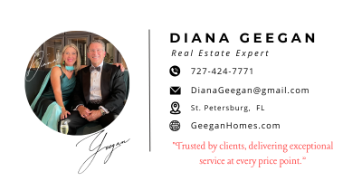 Diana Geegan Real Estate Business Card